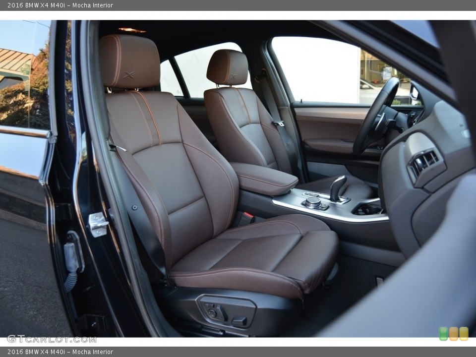 Mocha 2016 BMW X4 Interiors