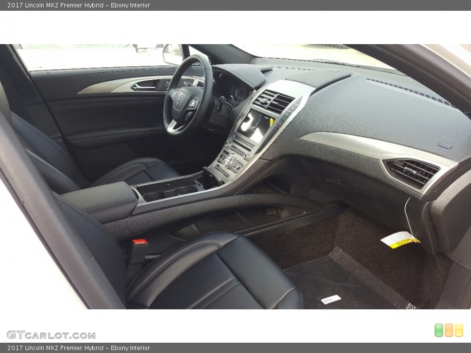 Ebony Interior Photo for the 2017 Lincoln MKZ Premier Hybrid #116667855
