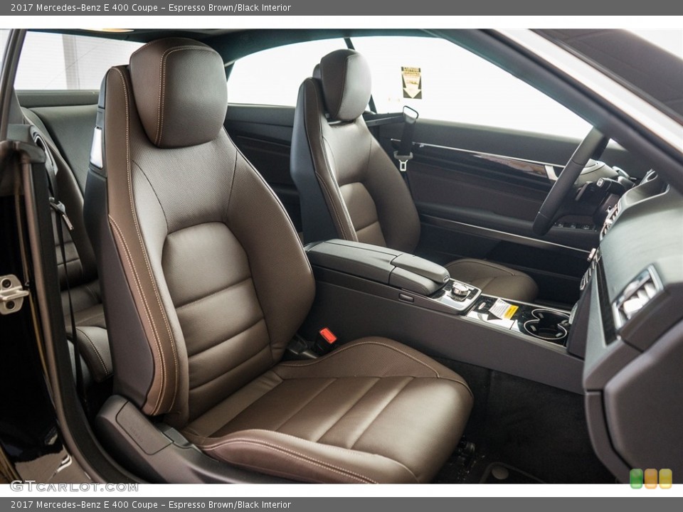 Espresso Brown/Black Interior Photo for the 2017 Mercedes-Benz E 400 Coupe #116668539