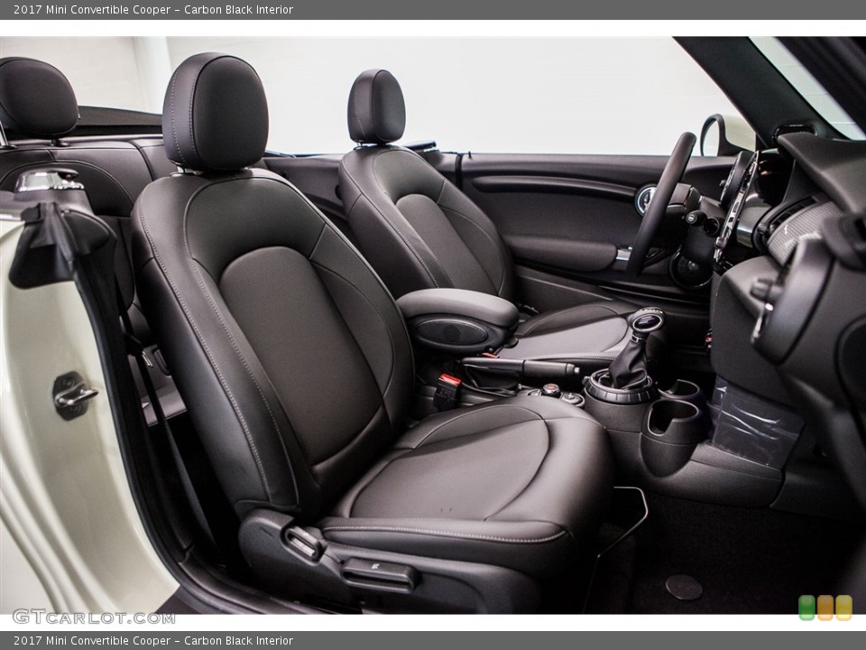 Carbon Black Interior Photo for the 2017 Mini Convertible Cooper #116670354