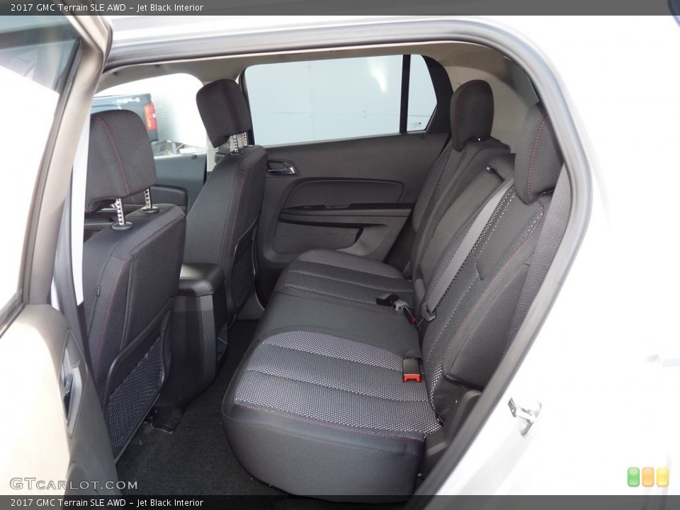 Jet Black Interior Rear Seat for the 2017 GMC Terrain SLE AWD #116670366
