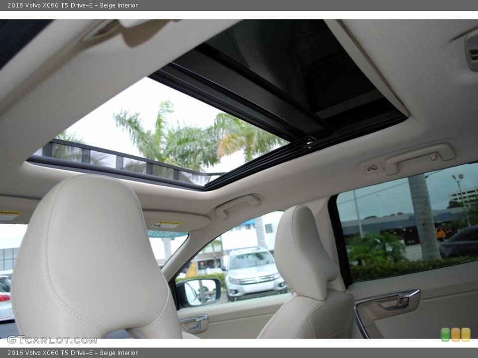Beige Interior Sunroof for the 2016 Volvo XC60 T5 Drive-E #116679963