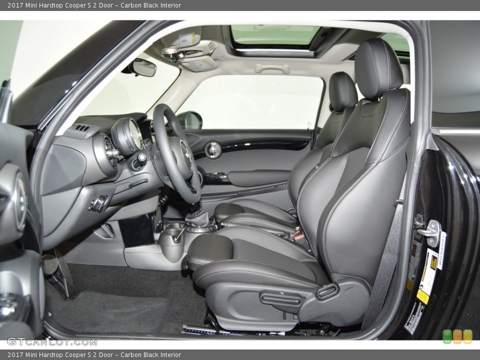 Carbon Black Interior Front Seat for the 2017 Mini Hardtop Cooper S 2 Door #116684085