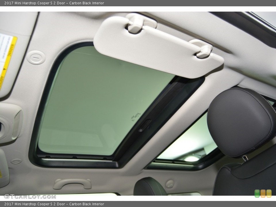 Carbon Black Interior Sunroof for the 2017 Mini Hardtop Cooper S 2 Door #116684109