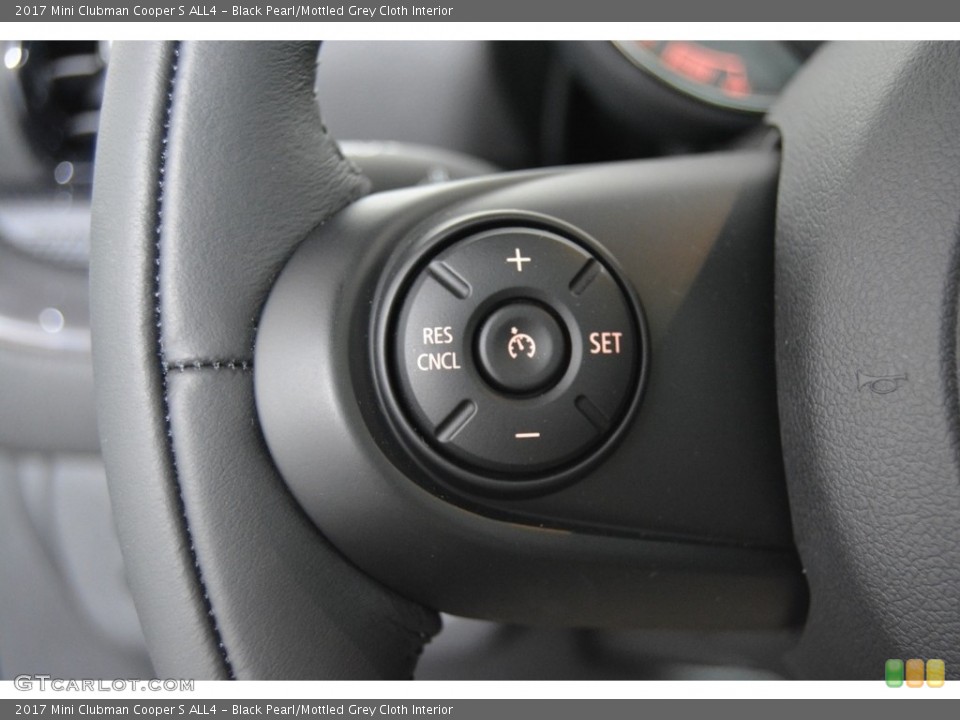 Black Pearl/Mottled Grey Cloth Interior Controls for the 2017 Mini Clubman Cooper S ALL4 #116685222