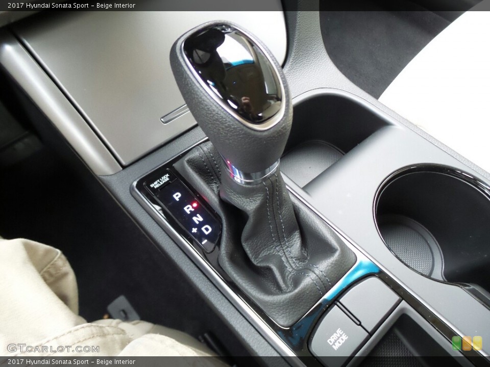 Beige Interior Transmission for the 2017 Hyundai Sonata Sport #116687190