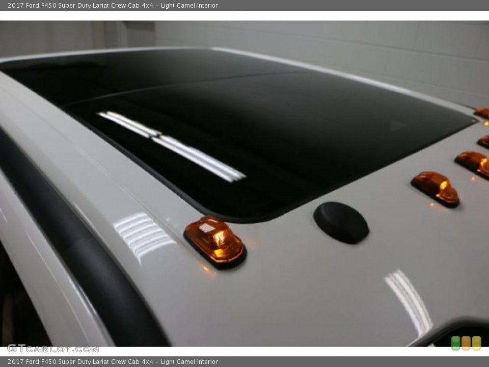 Light Camel Interior Sunroof for the 2017 Ford F450 Super Duty Lariat Crew Cab 4x4 #116690013