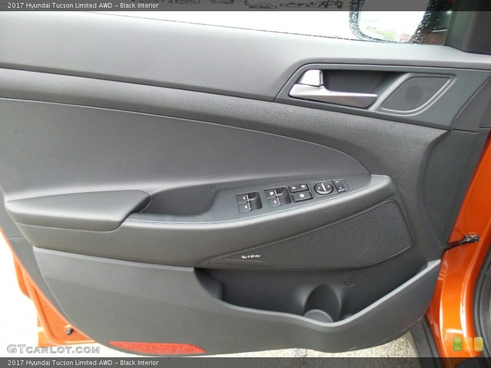 Black Interior Door Panel for the 2017 Hyundai Tucson Limited AWD #116691963