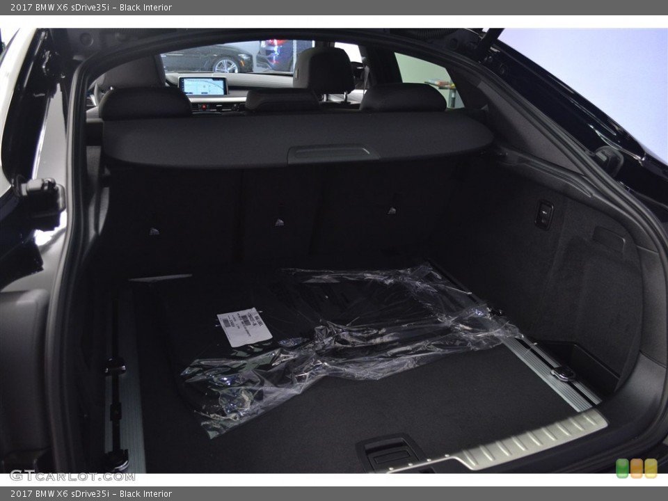 Black Interior Trunk for the 2017 BMW X6 sDrive35i #116694530