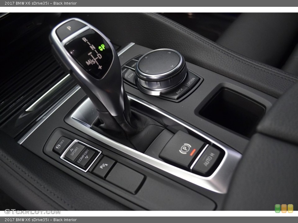 Black Interior Transmission for the 2017 BMW X6 sDrive35i #116694573