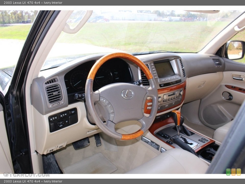 Ivory Interior Photo for the 2003 Lexus LX 470 4x4 #116695701