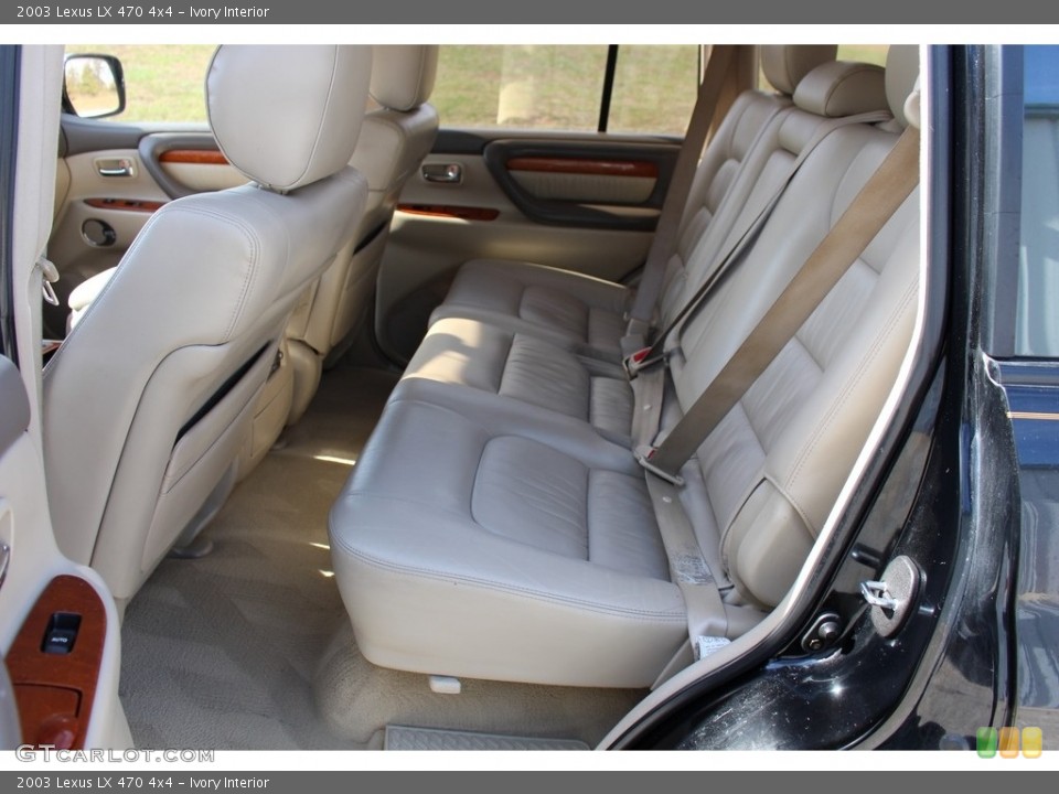 Ivory 2003 Lexus LX Interiors