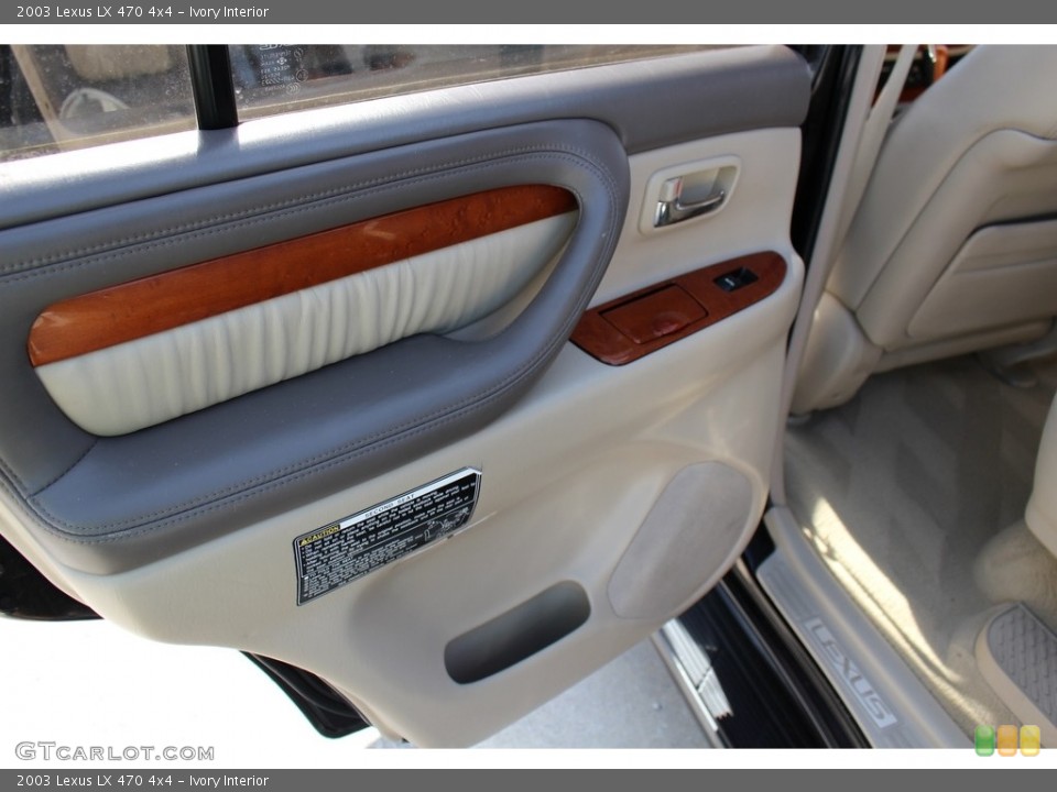 Ivory Interior Door Panel for the 2003 Lexus LX 470 4x4 #116696046