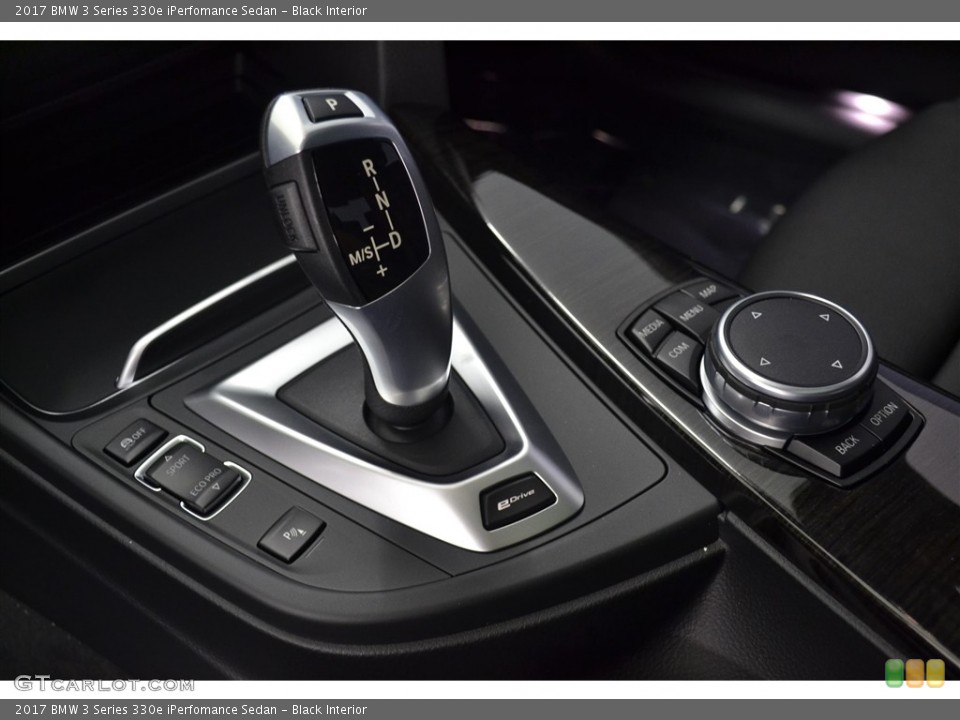 Black Interior Transmission for the 2017 BMW 3 Series 330e iPerfomance Sedan #116698833
