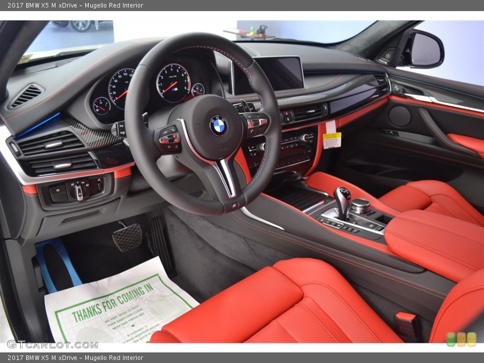 Mugello Red Interior Photo for the 2017 BMW X5 M xDrive #116700840