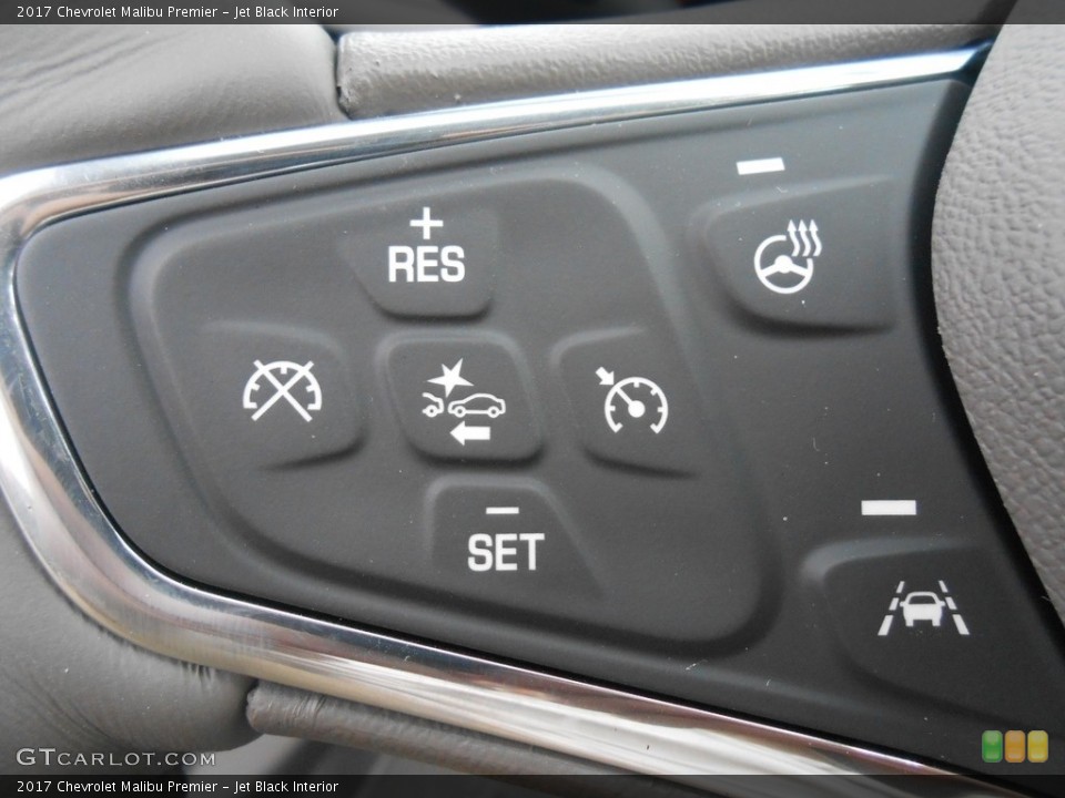 Jet Black Interior Controls for the 2017 Chevrolet Malibu Premier #116708076