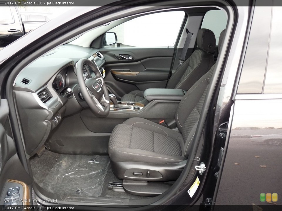 Jet Black Interior Photo for the 2017 GMC Acadia SLE #116710746