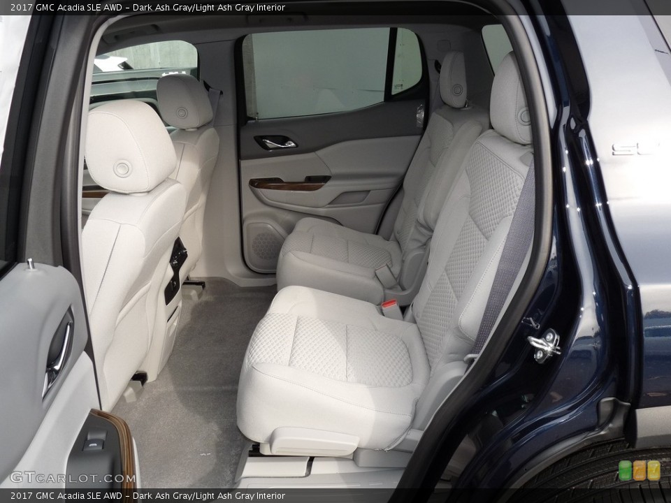 Dark Ash Gray/Light Ash Gray Interior Rear Seat for the 2017 GMC Acadia SLE AWD #116711532