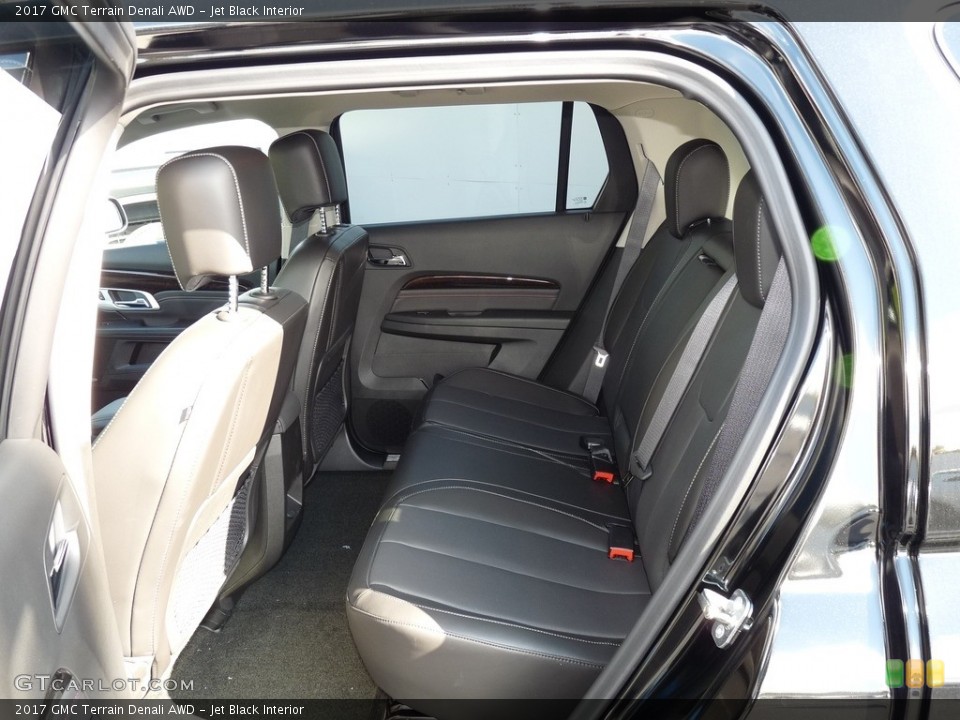 Jet Black Interior Rear Seat for the 2017 GMC Terrain Denali AWD #116711802