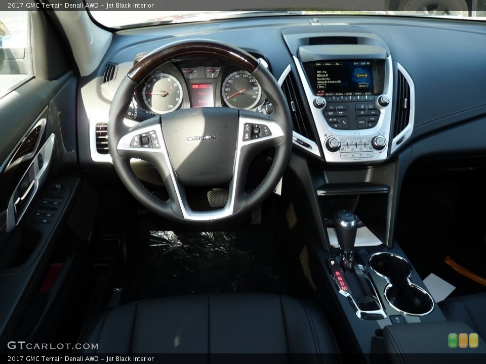 Jet Black Interior Dashboard for the 2017 GMC Terrain Denali AWD #116711856