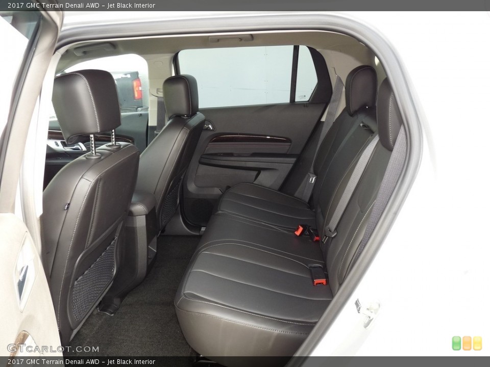 Jet Black Interior Rear Seat for the 2017 GMC Terrain Denali AWD #116712525