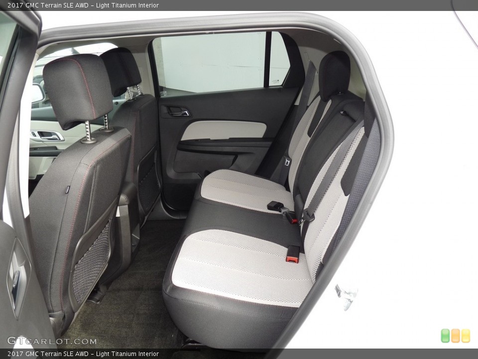 Light Titanium Interior Rear Seat for the 2017 GMC Terrain SLE AWD #116715555