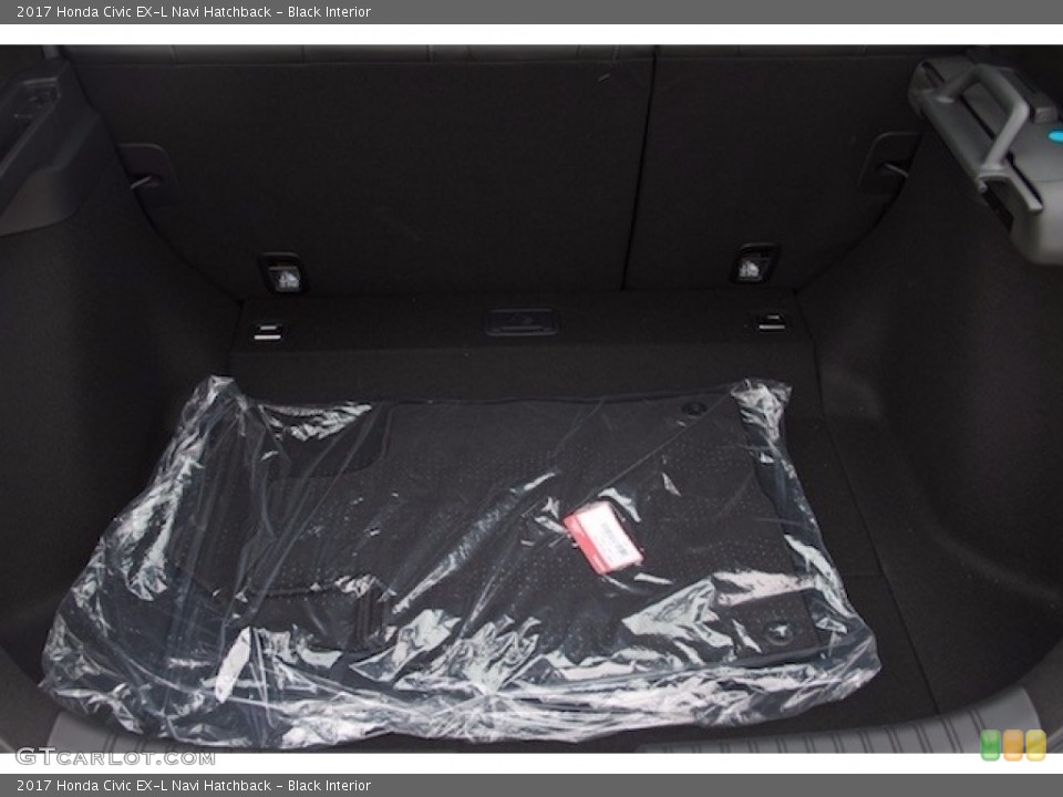 Black Interior Trunk for the 2017 Honda Civic EX-L Navi Hatchback #116732100