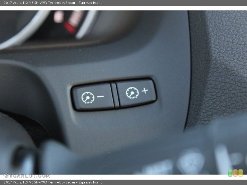 Espresso Interior Controls for the 2017 Acura TLX V6 SH-AWD Technology Sedan #116733819