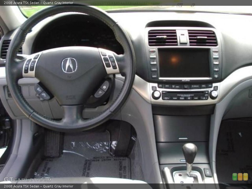 Quartz Gray Interior Dashboard for the 2008 Acura TSX Sedan #11673795