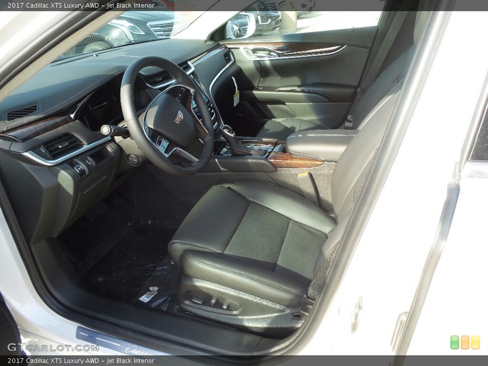 Jet Black Interior Photo for the 2017 Cadillac XTS Luxury AWD #116740318