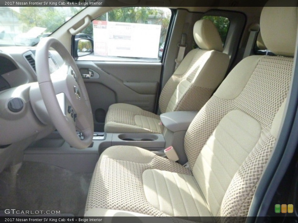 Beige Interior Photo for the 2017 Nissan Frontier SV King Cab 4x4 #116742184