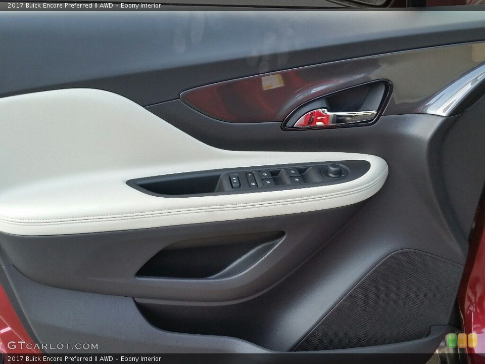 Ebony Interior Door Panel for the 2017 Buick Encore Preferred II AWD #116742289