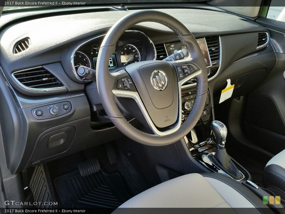 Ebony Interior Dashboard for the 2017 Buick Encore Preferred II #116742883