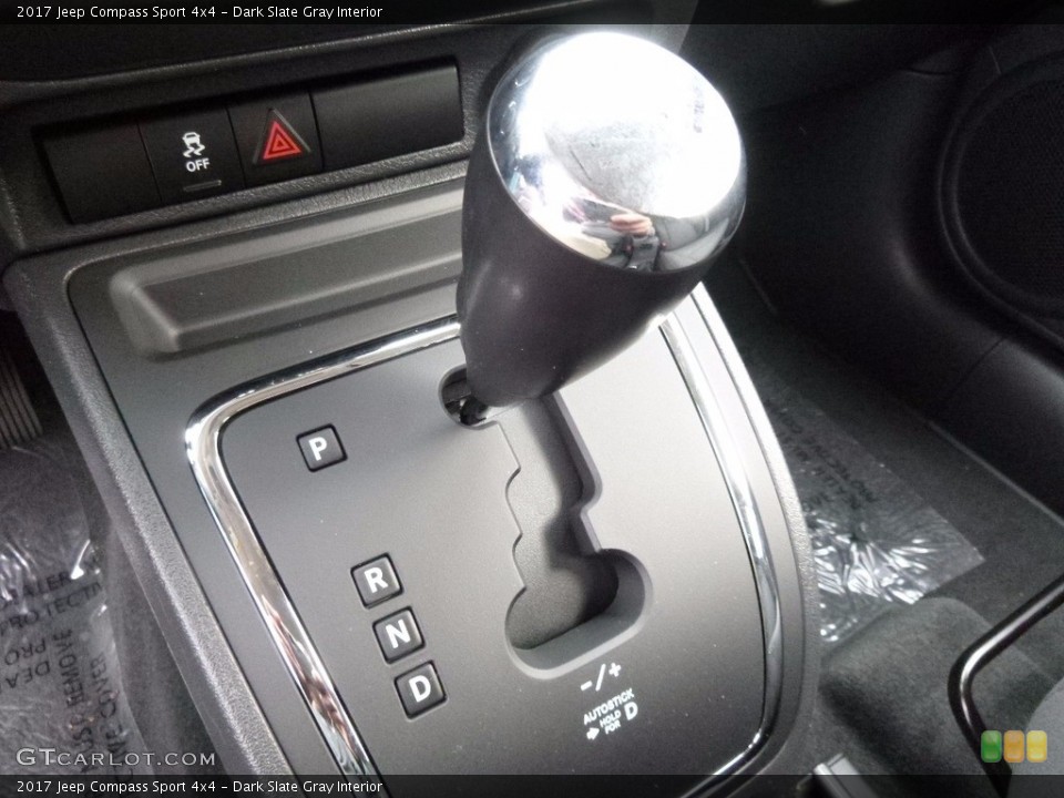 Dark Slate Gray Interior Transmission for the 2017 Jeep Compass Sport 4x4 #116744719