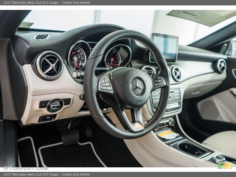 Crystal Grey Interior Dashboard for the 2017 Mercedes-Benz CLA 250 Coupe #116747162