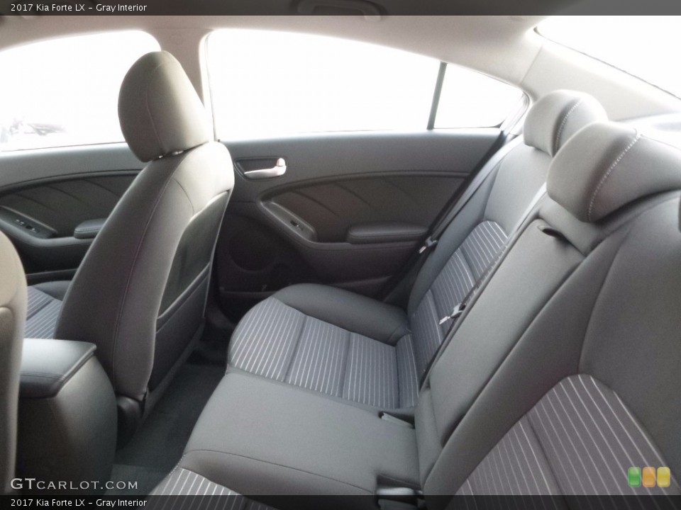 Gray Interior Rear Seat for the 2017 Kia Forte LX #116749684