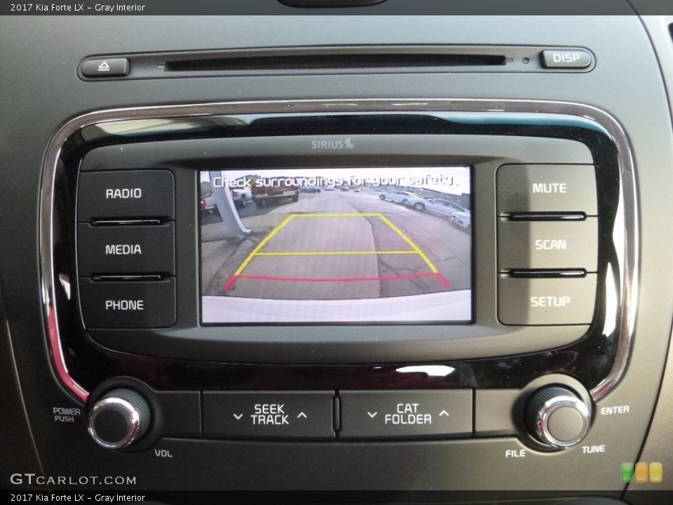 Gray Interior Controls for the 2017 Kia Forte LX #116749777