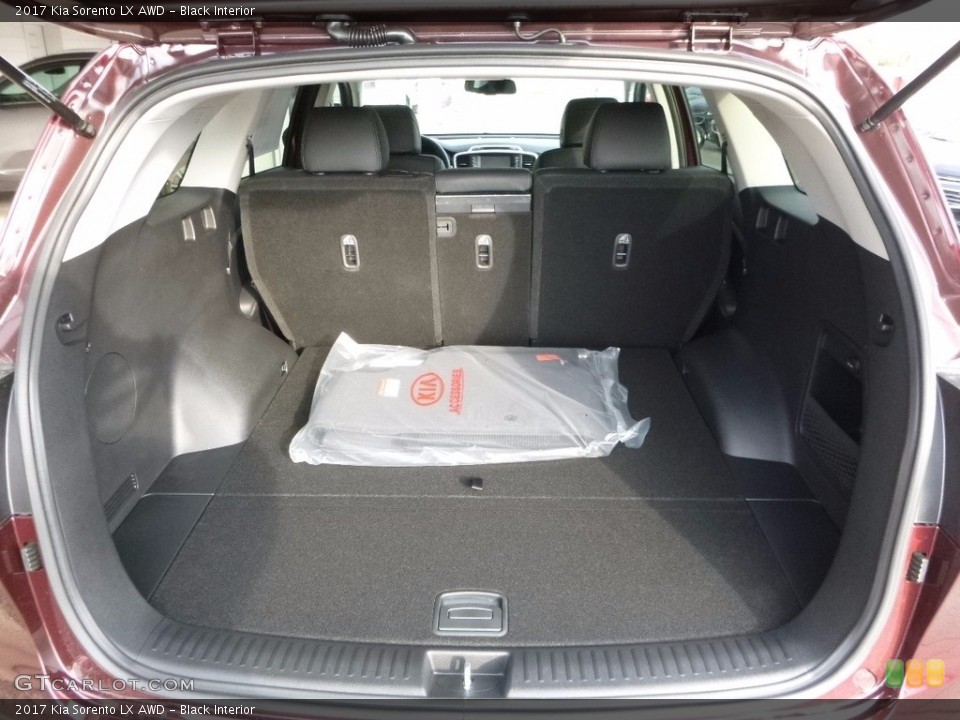 Black Interior Trunk for the 2017 Kia Sorento LX AWD #116749888