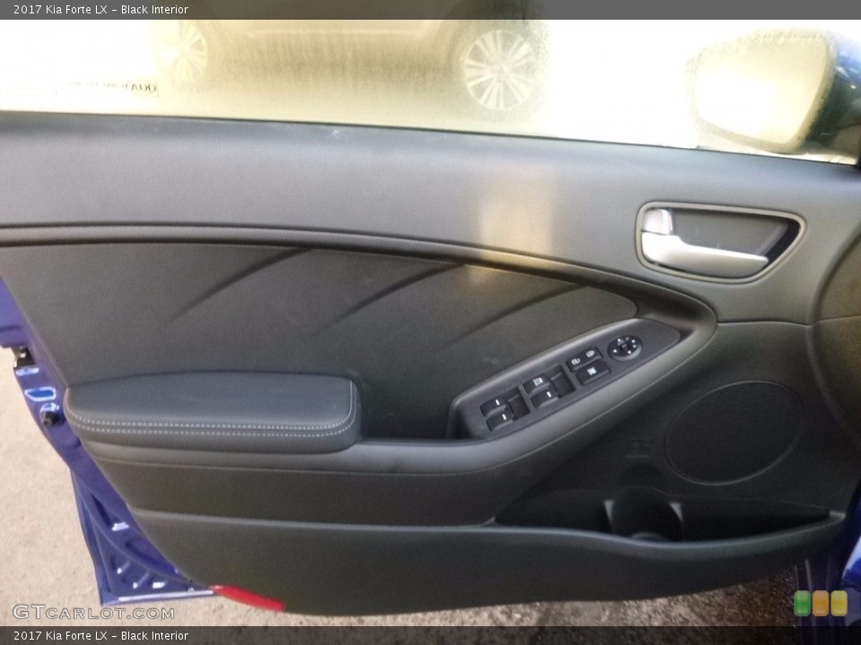 Black Interior Door Panel for the 2017 Kia Forte LX #116751616