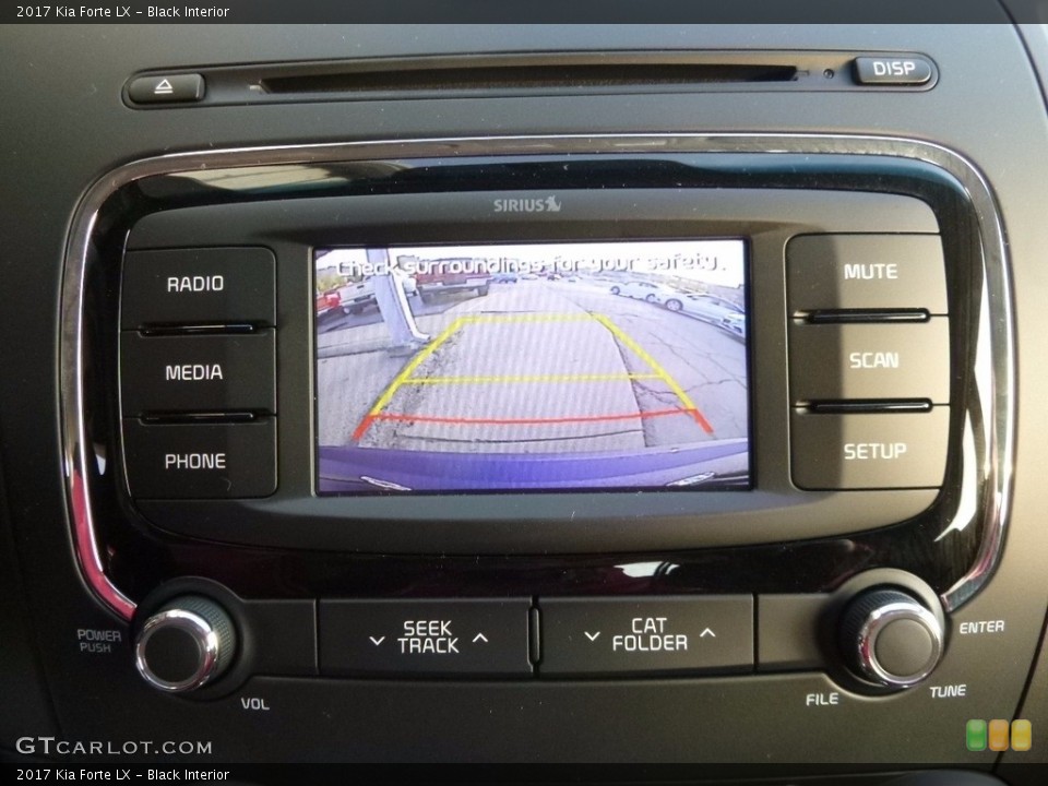 Black Interior Controls for the 2017 Kia Forte LX #116751676