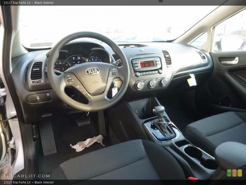 Black Interior Prime Interior for the 2017 Kia Forte LX #116751924