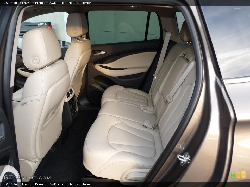 Light Neutral Interior Rear Seat for the 2017 Buick Envision Premium AWD #116758123