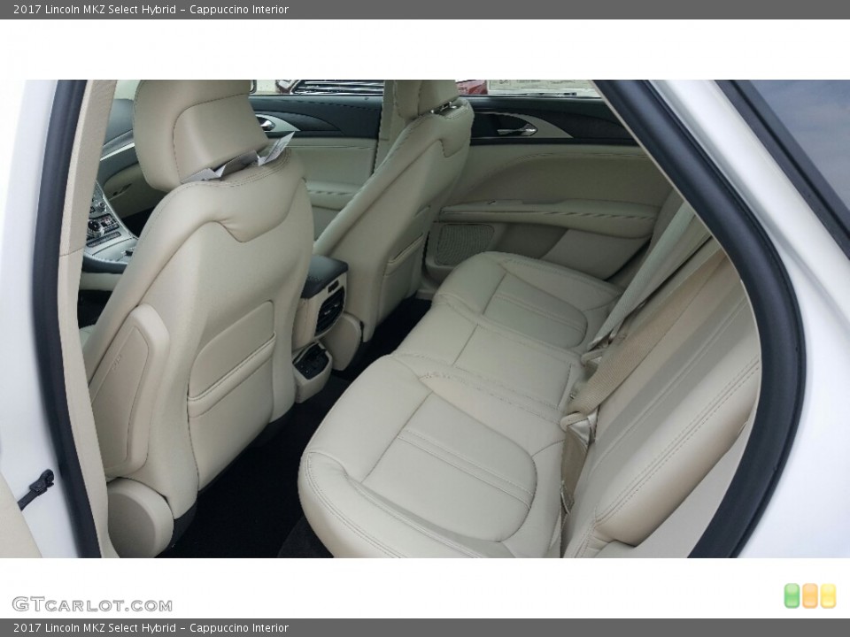Cappuccino Interior Rear Seat for the 2017 Lincoln MKZ Select Hybrid #116759899