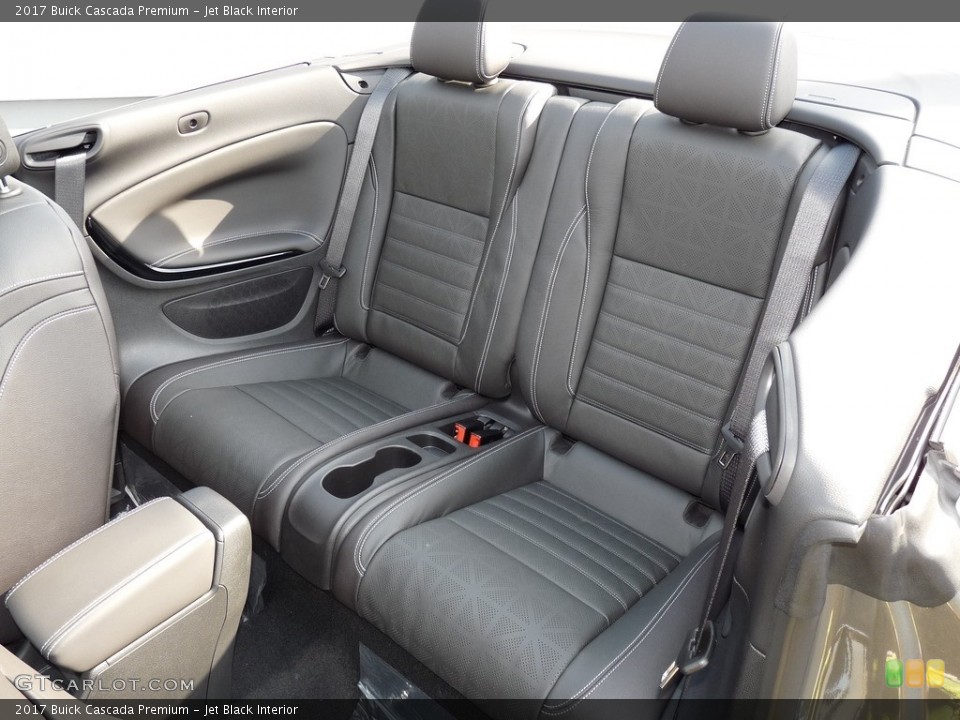 Jet Black Interior Rear Seat for the 2017 Buick Cascada Premium #116760091