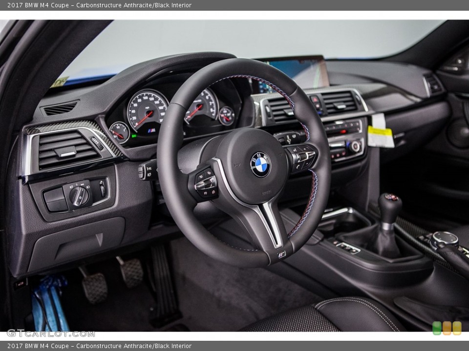 Carbonstructure Anthracite/Black Interior Dashboard for the 2017 BMW M4 Coupe #116761210