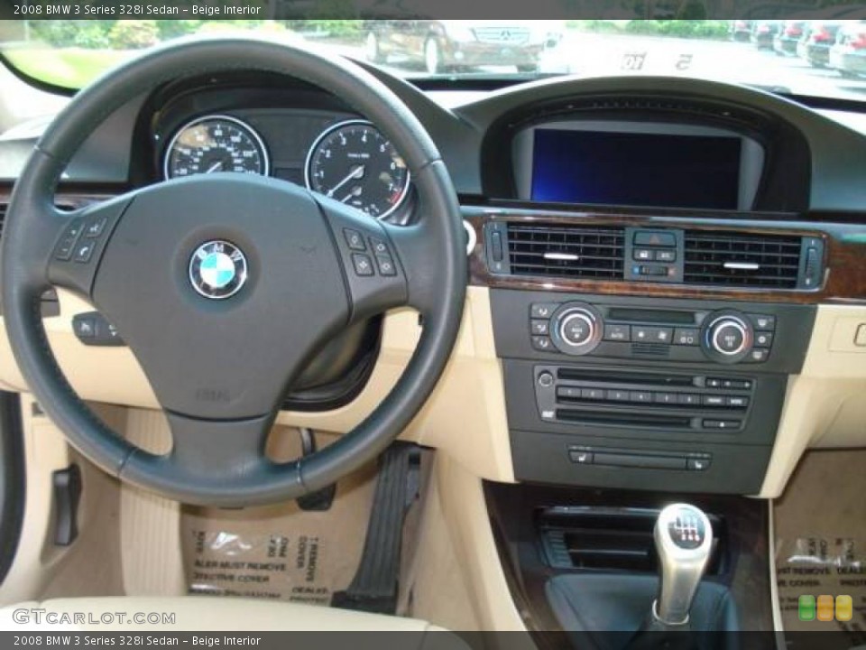 Beige Interior Transmission for the 2008 BMW 3 Series 328i Sedan #11676173