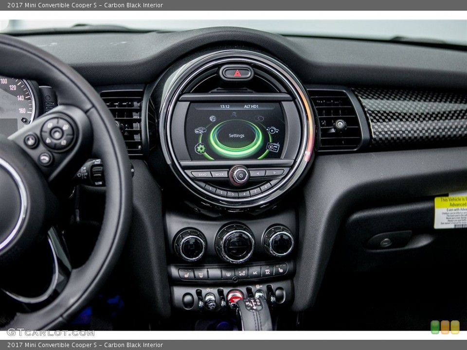 Carbon Black Interior Dashboard for the 2017 Mini Convertible Cooper S #116762491