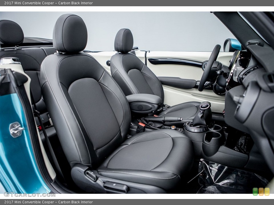 Carbon Black Interior Photo for the 2017 Mini Convertible Cooper #116762713