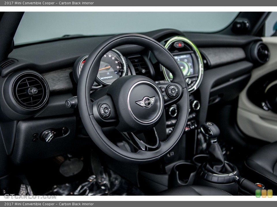 Carbon Black Interior Dashboard for the 2017 Mini Convertible Cooper #116762806
