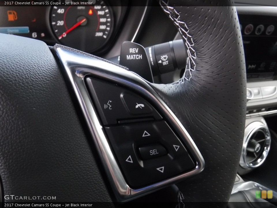 Jet Black Interior Controls for the 2017 Chevrolet Camaro SS Coupe #116771351